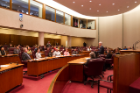 Naturalization Ceremony in City Council Chambers on President's Day, 2017